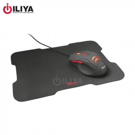 ست ماوس و ماوس پد تراست مدل ZIVA Trust Ziva Gaming Mouse with mouse pad